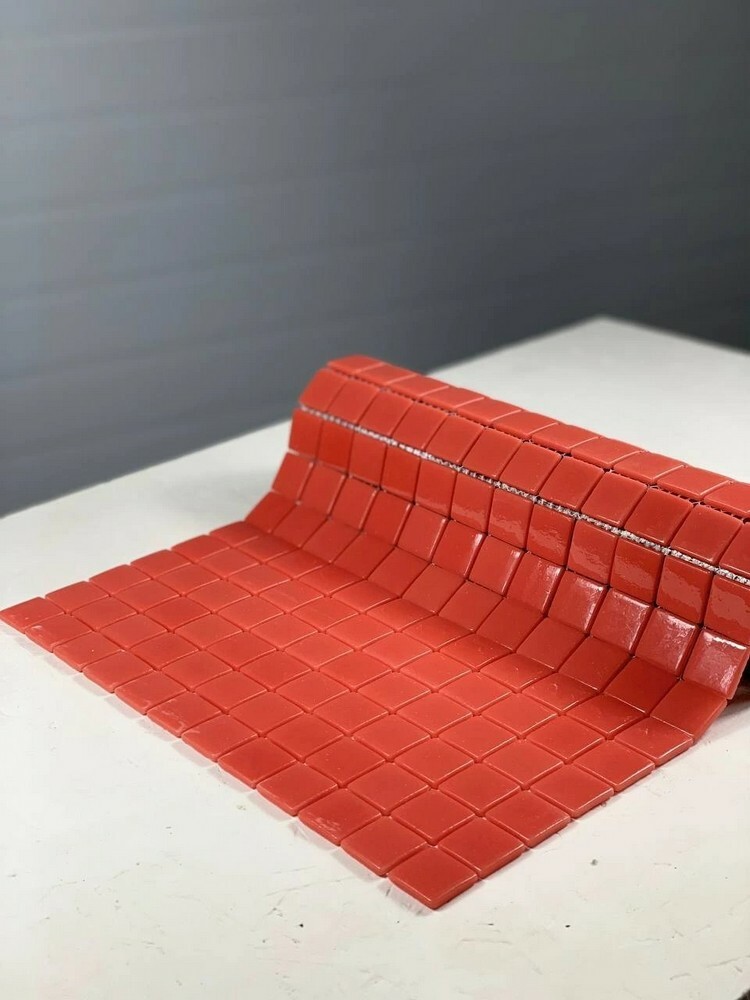 Мозаика Красно розовый серия Pools-П