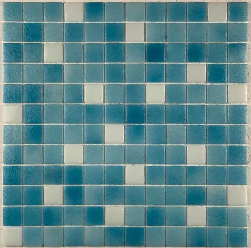 Мозаика Небесно голубой серия Pools-П