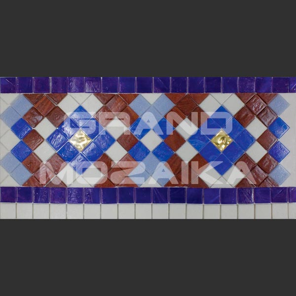 Бордюр мозаичный BC513* серия Бордюры художественные